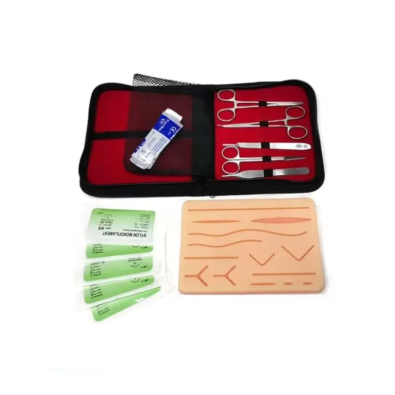 Surgical Suture Kits Complete Suture Practice Kit 3 Layer Suture Pad
