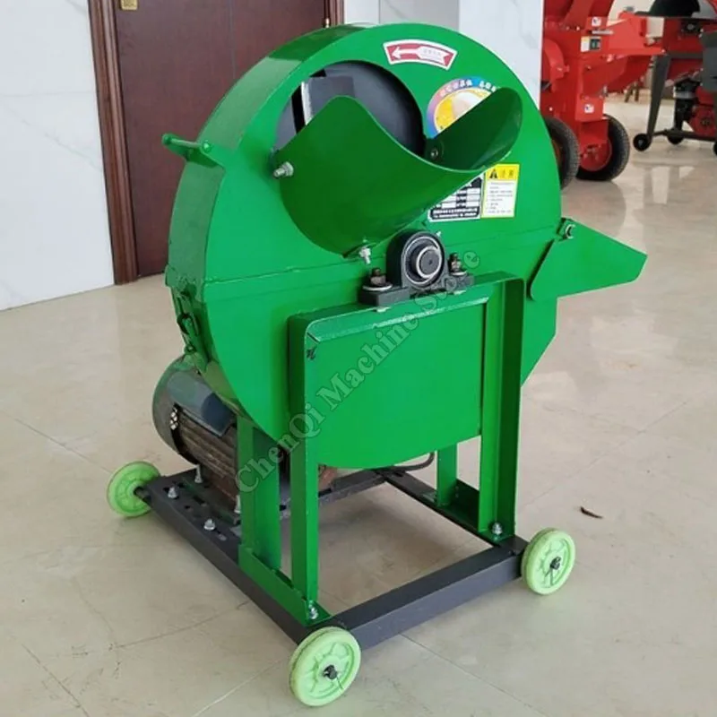 Straw Shredder Machine Efficient Livestock Feeding Livestock Banana Leaf Banana Tree Cutter With Motor Animal Feed Production