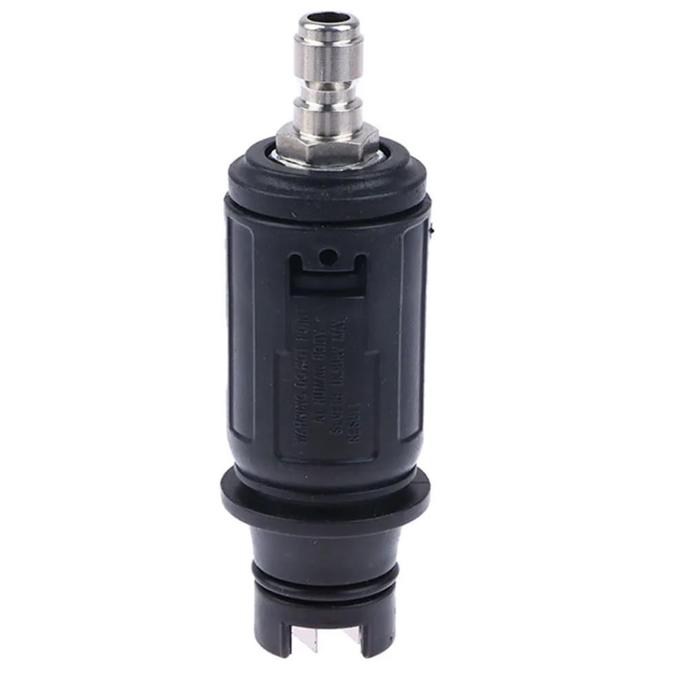 

Plug Connection Push-in Connector Plastic Sprayer Stainless Steel Washer Nozzle 1/4 Inch Adjustable Alloy Brand New