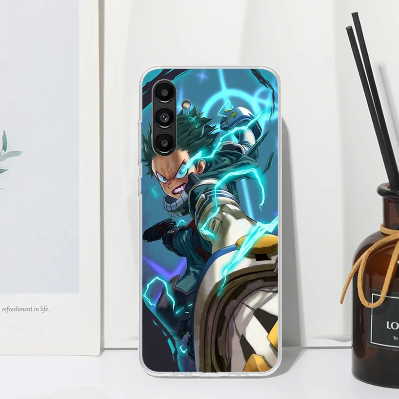 My Hero Izuku Deku Phone Case For Samsung Galaxy A15 A25 A35 A55 A14 A24 A34 A54 A13 A23 A33 A53 A12 A22 A32 A52 A05S A04S A03S