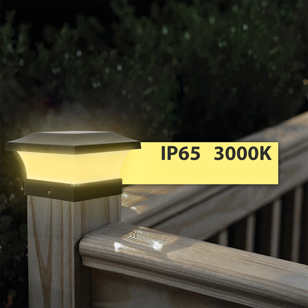 

Premium Solar Powered Garden Lights Waterproof Outdoor Pillar Lamp Lasting for Yard Balcony Decoration Solar