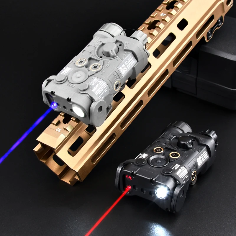 Fotografia 3: NGAL Pro Laser Point IR Lanterna poderosa óptica de caça vermelho GreenTactical airsoft ar15 acessórios Surefir PEQ15 OGL MAWL