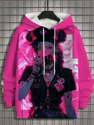 Men's Hoodie Bad Girl Tattoo Sexy Beauty Pattern 3D Printed Top 2024  Autumn New Fashion Casual Hip Hop Unisex Hoodie