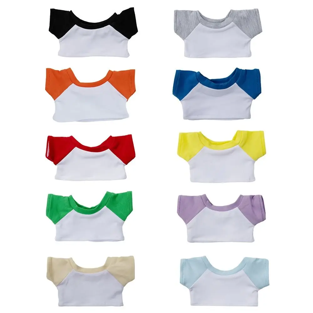 

High Quality Cotton Dolls Idol Outfit Mini Clothes 10cm Clothes T-shirt Catoon Tops