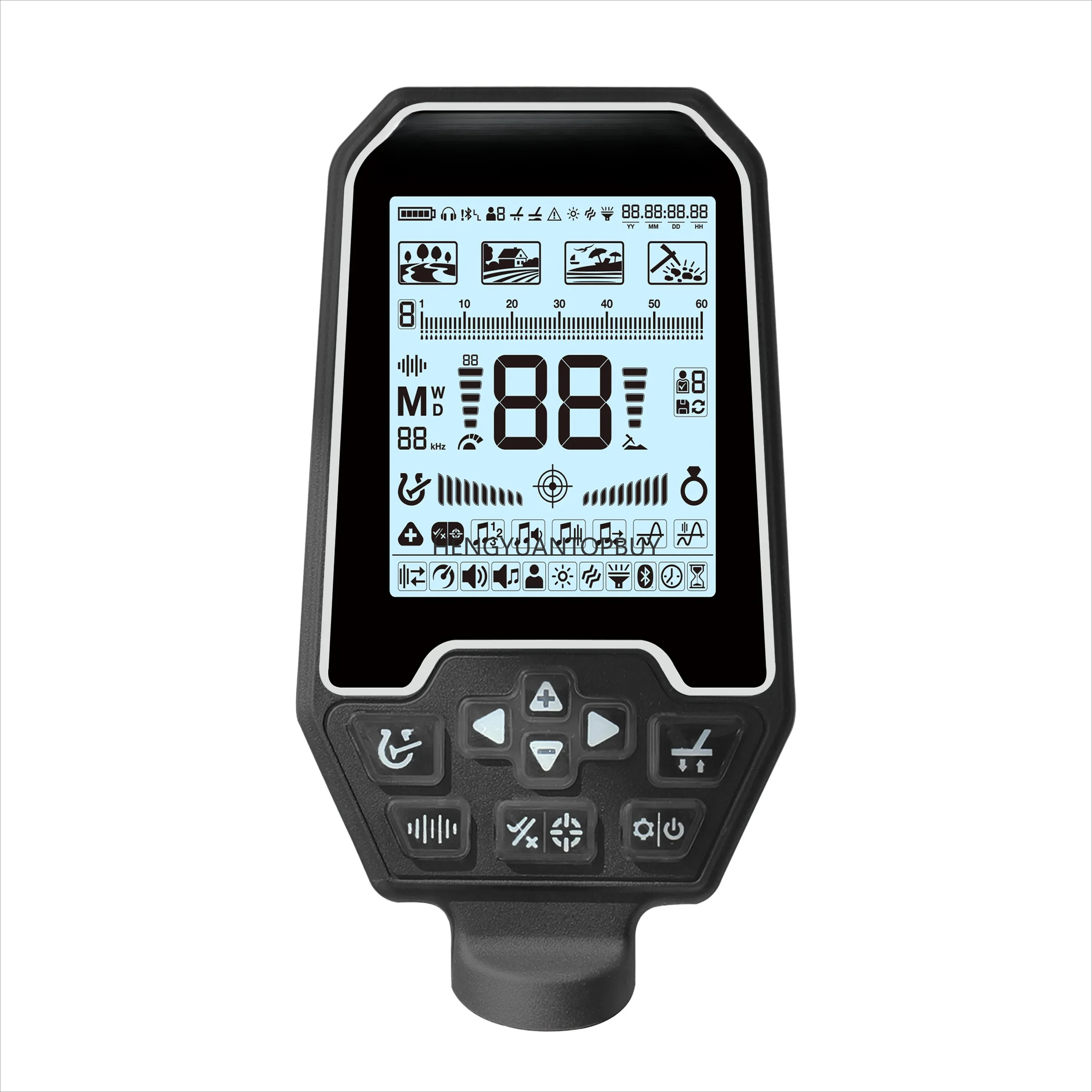 Metal Detector Long Range S63 High Accuracy Gold Machine Detector Skycruiser Underwater Metal Detector Precious - view 3