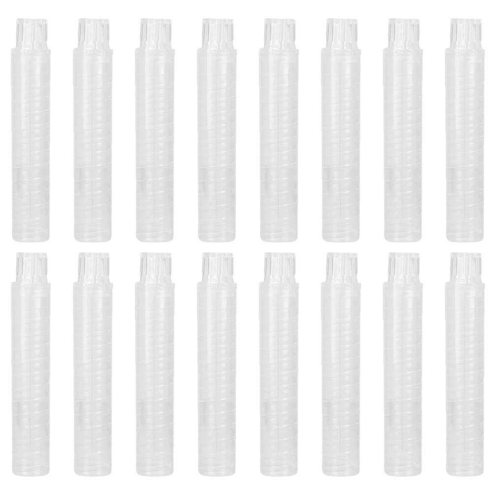 20 ชิ้นพลาสติกชอล์กฝาครอบสําหรับโรงเรียนคลิปละลายน้ําโปร่งใสกลางแจ้ง