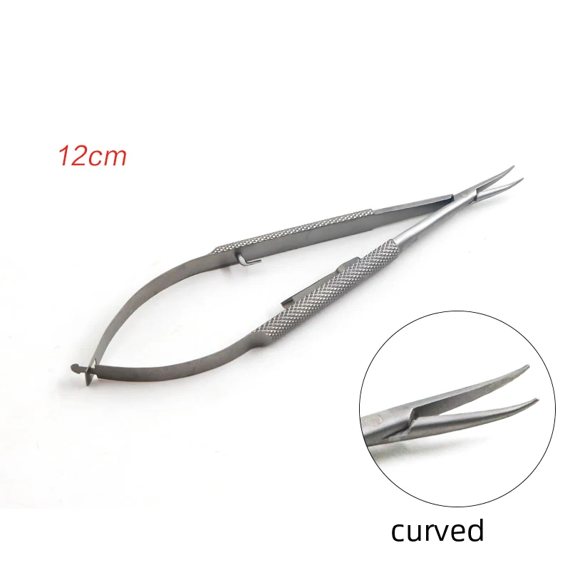 12.5-18ซม.ล็อค Castroviejo เข็มผู้ถือ Dental Forceps Ophthalmic เครื่องมือผ่าตัด