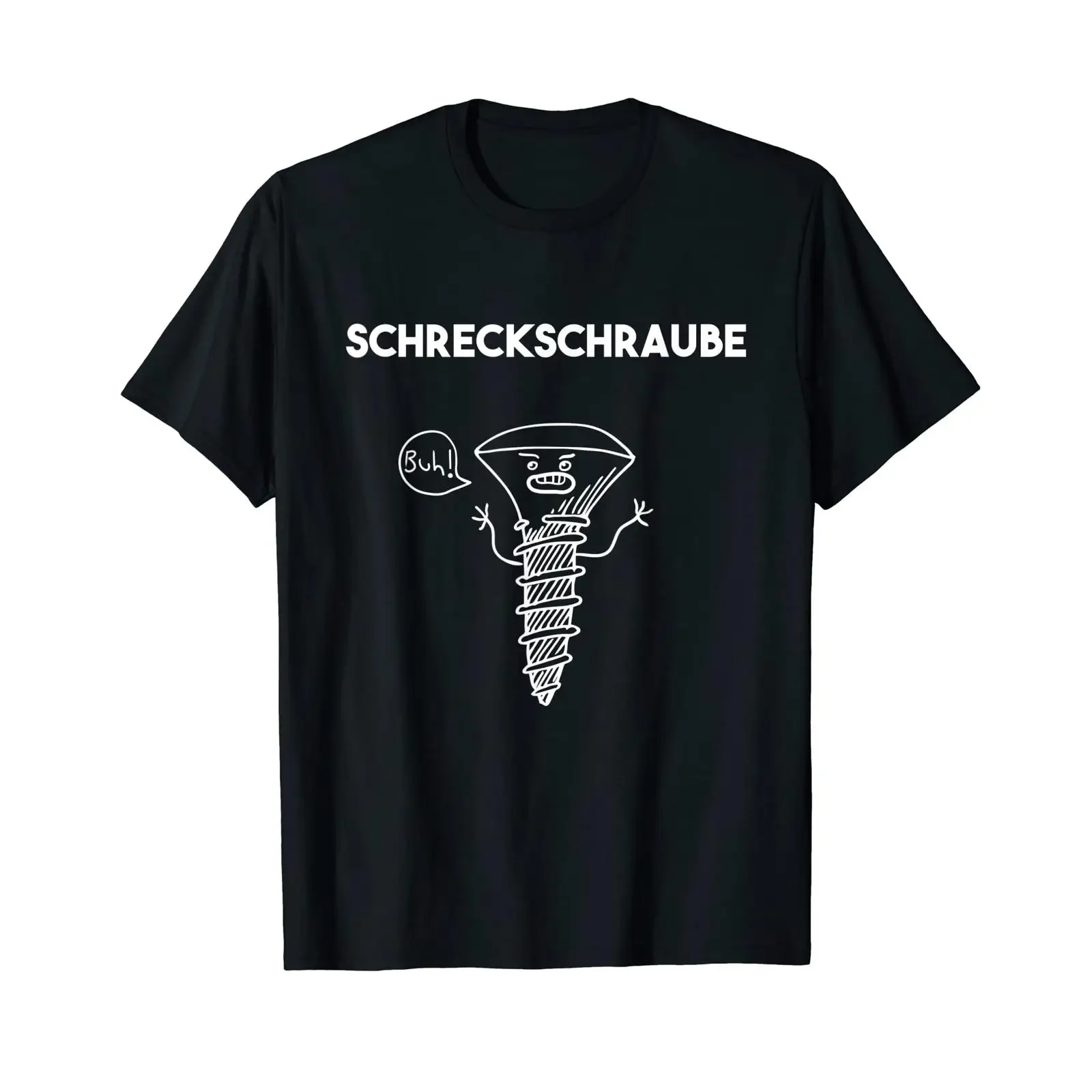 DIY Fright Screw Hobby T Shirt black vintage Washed homme graphic Casual Stretched Versatile streetwear Top For Everyday Wear