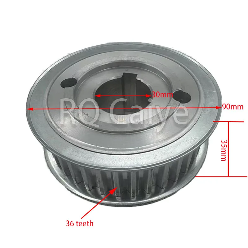 

High Quality CD102 Belt Gear 36 Teeth Offset Printing Machine Heidelberg XL105 Drive Pulley Gear F2.013.492 90x30x35mm