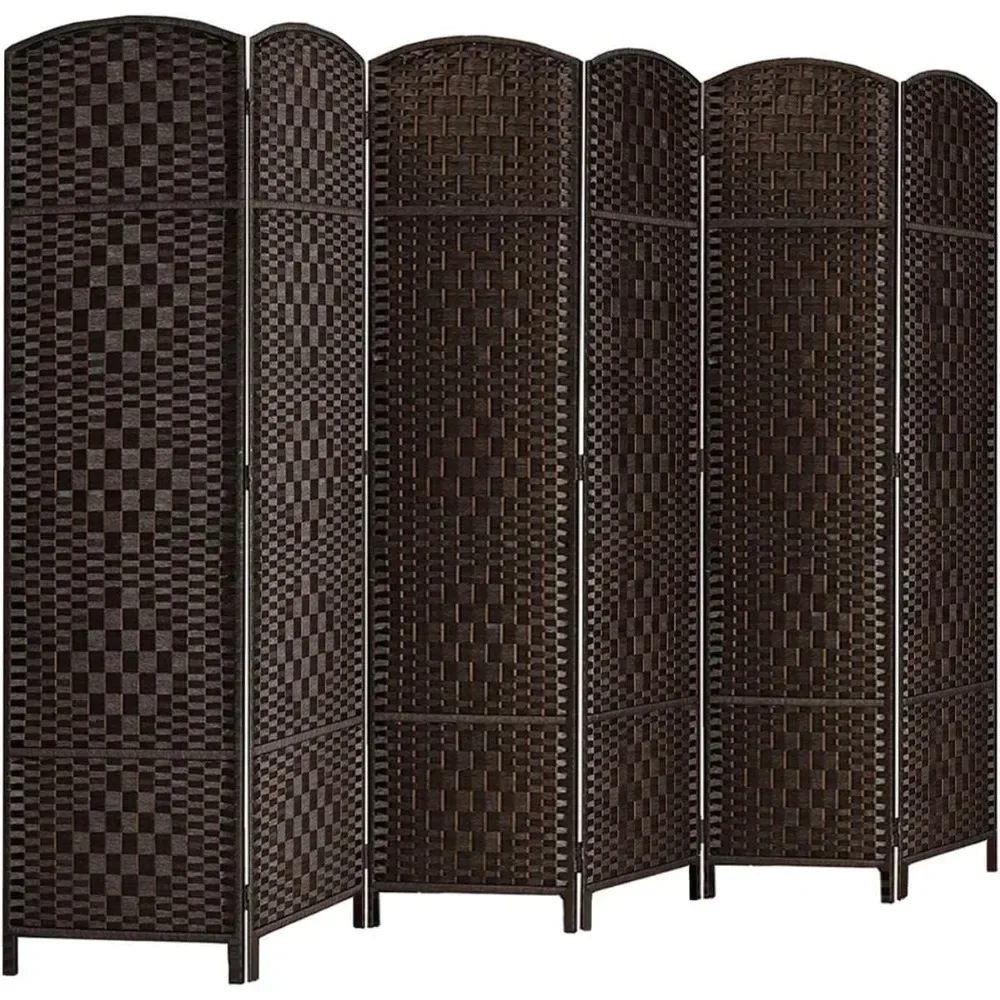 

Room Divider, Room Dividers and Folding Privacy Screens, 16"Privacy Screen 6Panels Room Divider Wall Partition