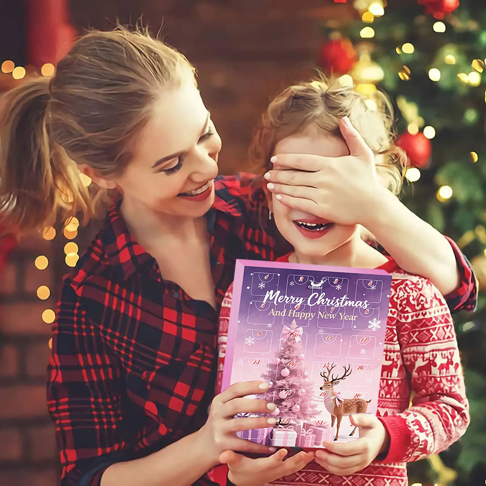 Interval Clock Timer Christmas Advent Calendar Bracelets For Girls 24 Days Xmas Countdown Toothbrush Timer for Kids 1 Minute