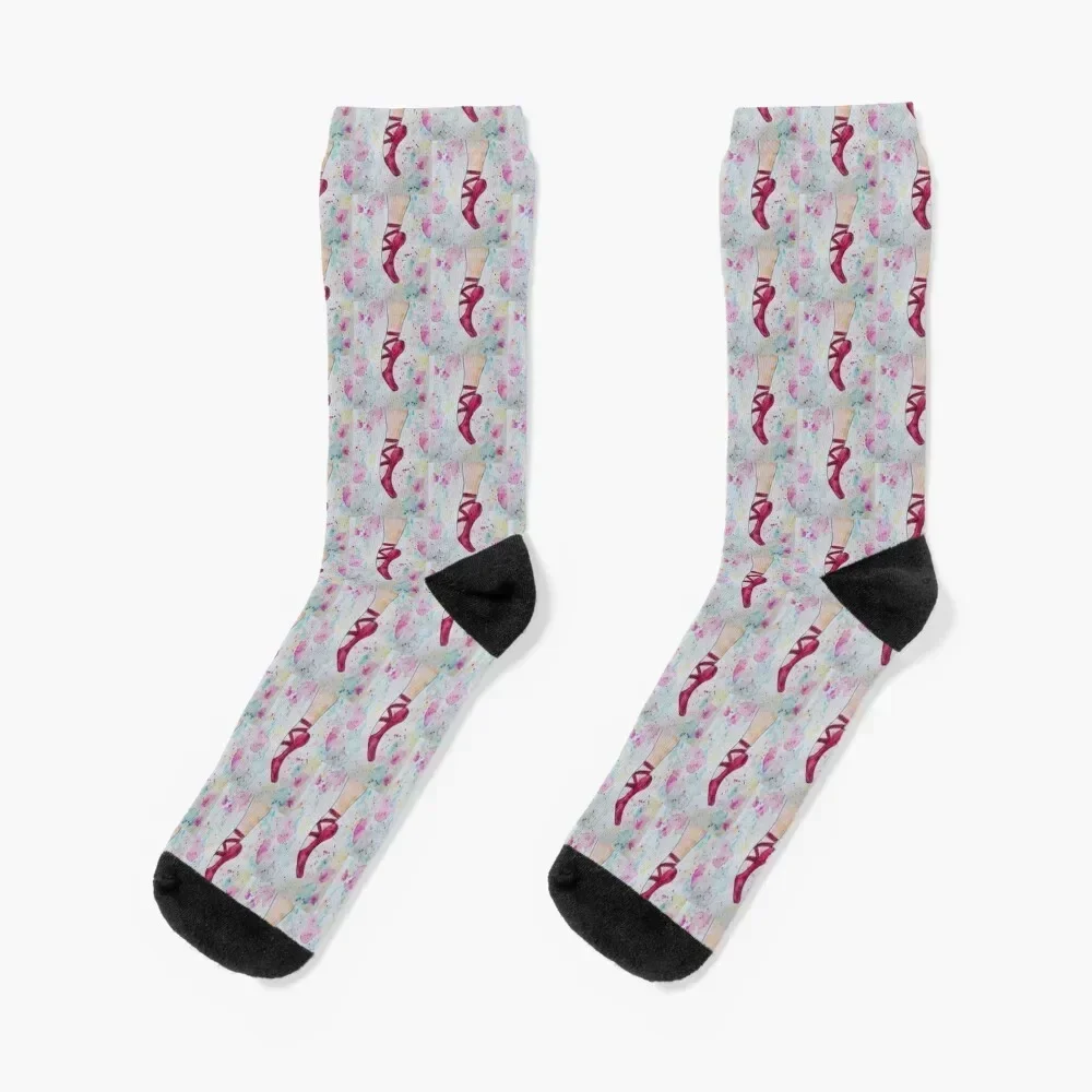 

On Pointe Ballet - Pura Vida Socks man custom Girl'S Socks Men's