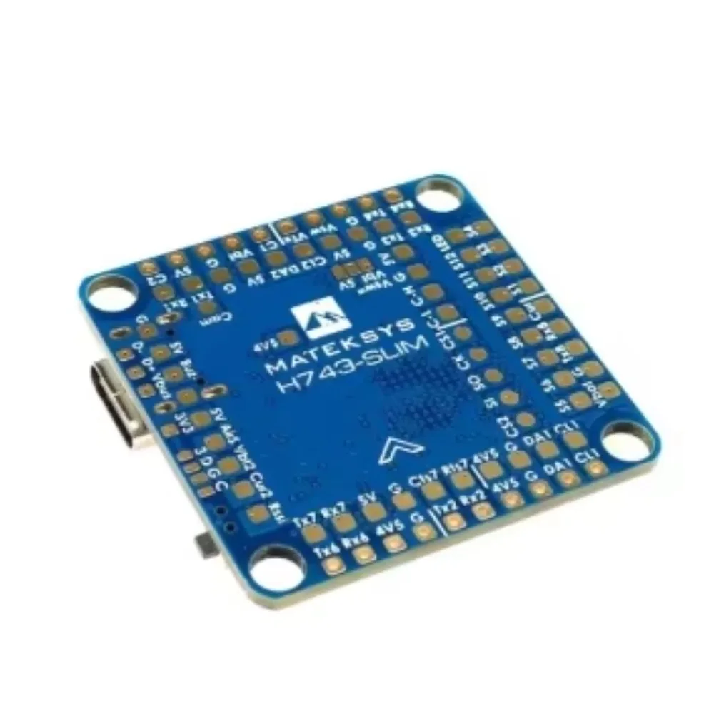 Matek H743 슬림 V3 STM32H743VIT6 BEC ICM20602 Baro 블랙박스 2-8S F7 비행 컨트롤러 30.5x30.5mm (FPV RC 드론용)
