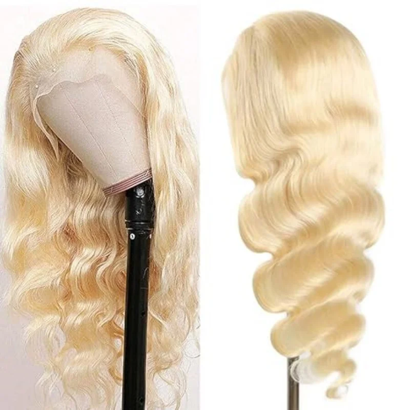 Wig renda 13x1 HD 613 Pirang madu gelombang tubuh Wig rambut manusia t-bagian Wig Brasil murah dijual Wig rambut untuk wanita