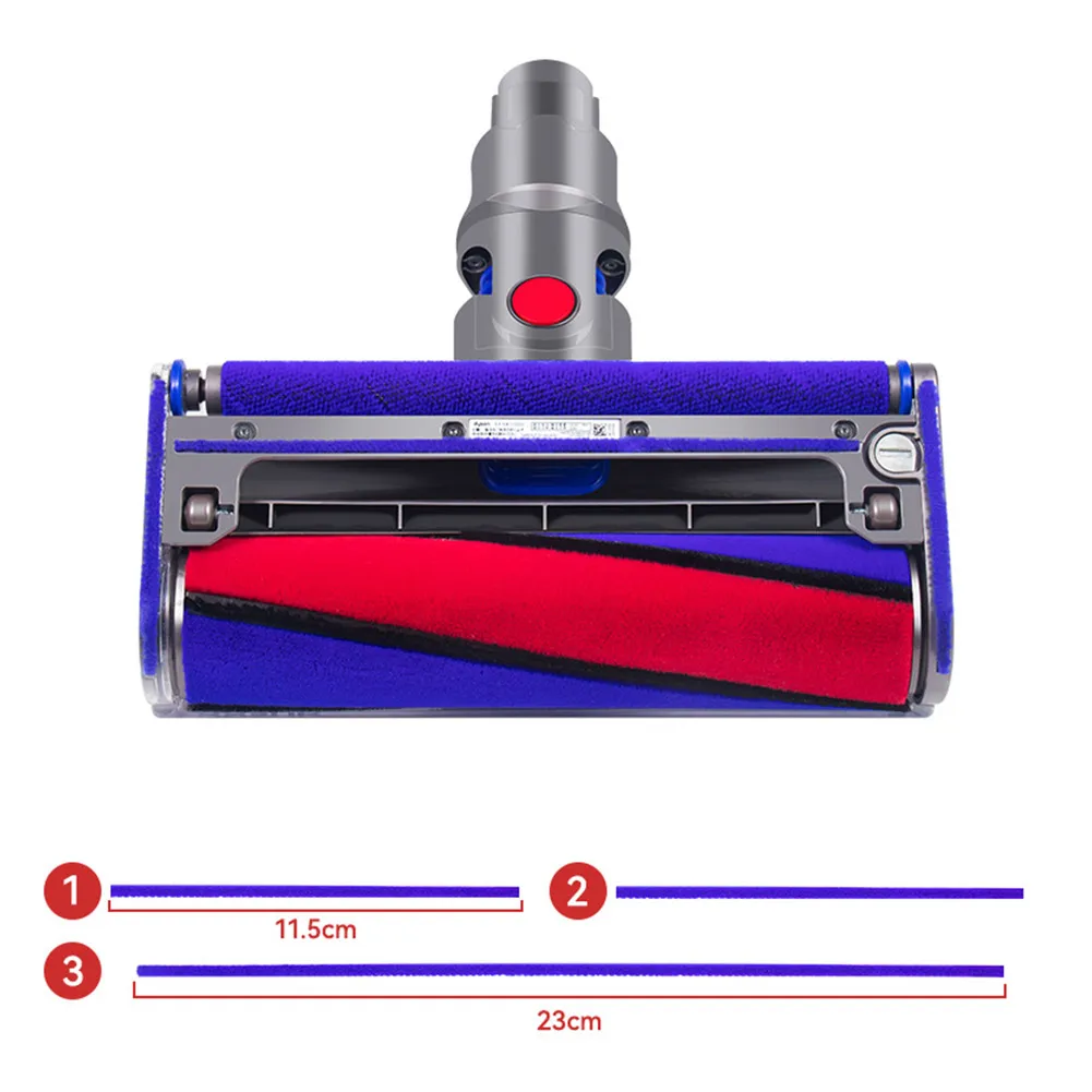 8 sztuk miękki pluszowy paski szczotka do czyszczenia dla Dyson V6 V7 V8 V10 V11 Home Office sypialnia wymienić odkurzacz akcesoria