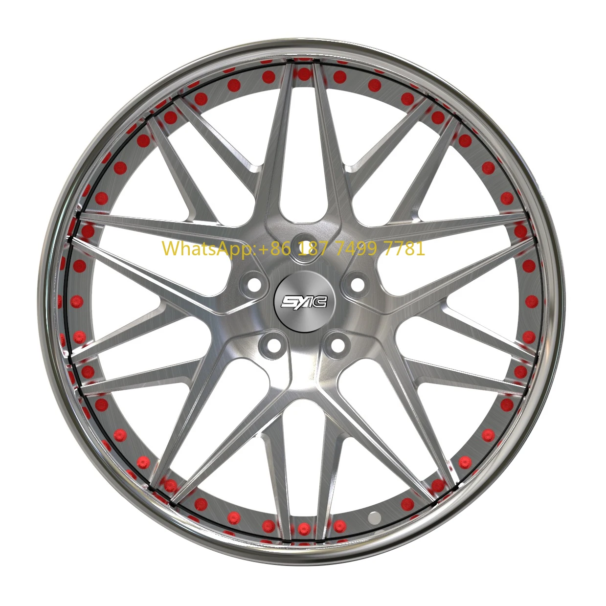

2-piece Custom Wheels Forged Aluminium Alloy Wheels for Passenger Car Wheels 18/19/20/21/22/23/24 Inch Color Size Customized