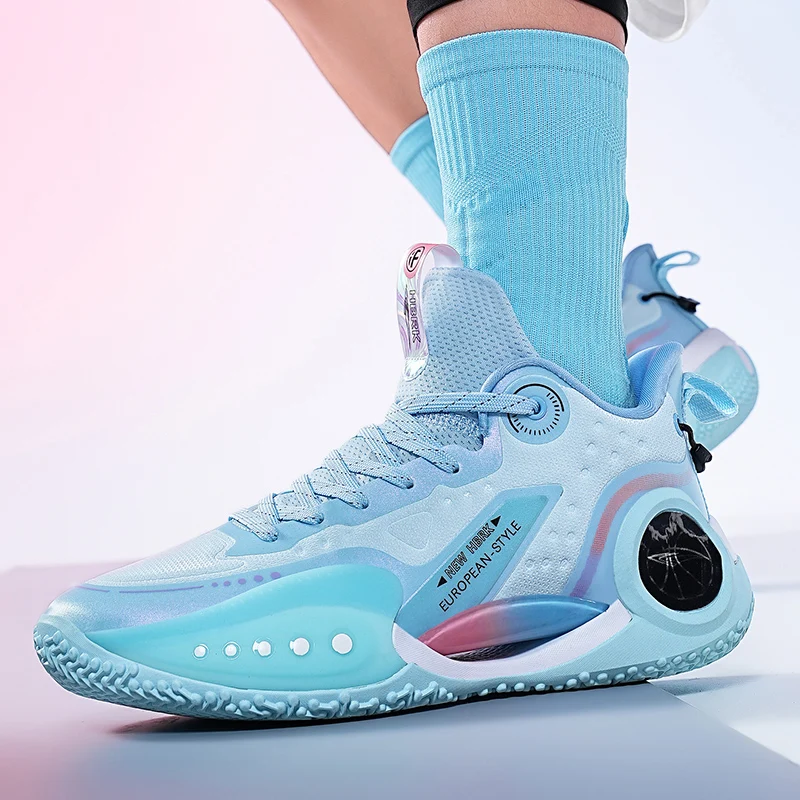 

KuBang Баскетбольные кроссовки, высококачественные противоскользящие износостойкие кроссовки со звуком трения, актуальные кроссовки