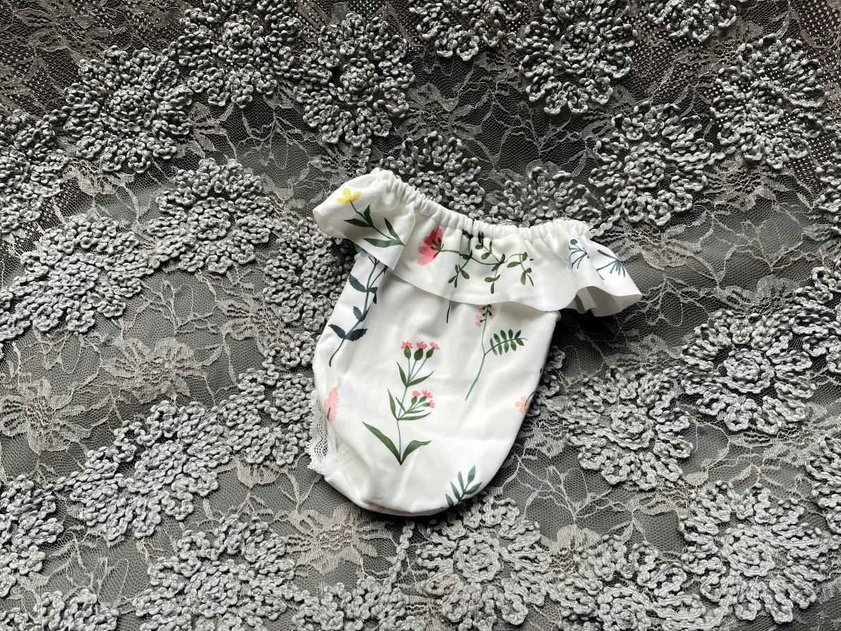 New Newborn Photography Grey Flora Backdrop 150*150 cm Posing Background Blanket Flora romper