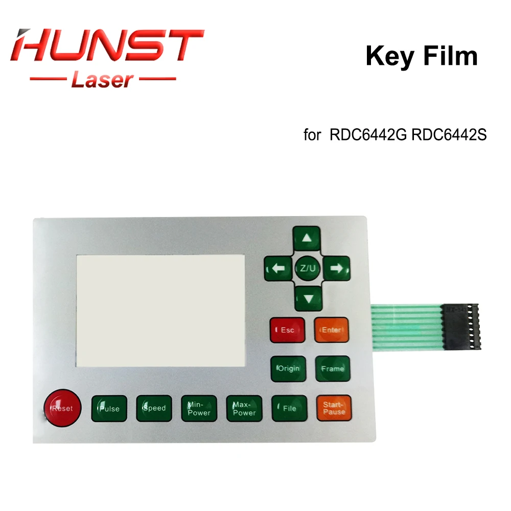 HUNST Ruida Laser Control Card Membrane Switch is Suitable for RDC6442S RDC6442G Key Membrane Keyboard Cover