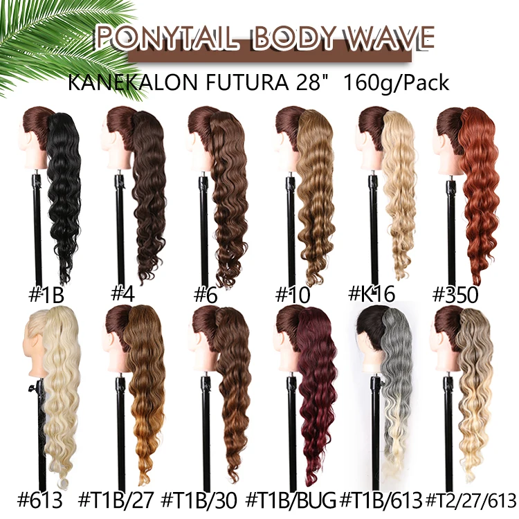 Julianna Synthetischer Haarverlängerungs-Pferdeschwanz, 28 Zoll lang, Bio-Afro-Kinky-Curly-Glatt, natürlicher Kordelzug-Pferdeschwanz aus Kanekalon – Detail 13