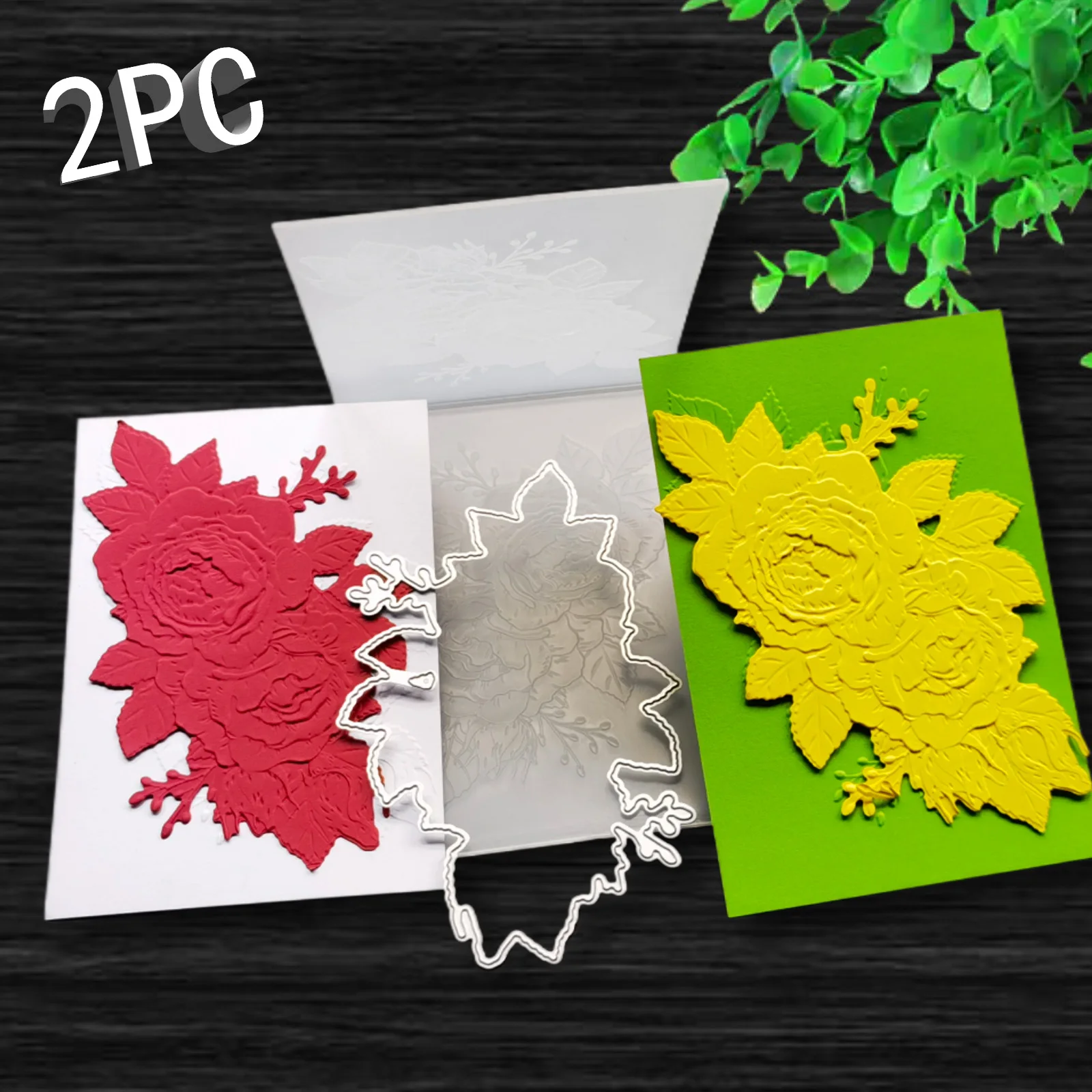 Flower Embossed Pla…