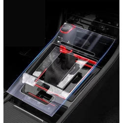 For Skoda Superb 2023 2022 2021 2020 2019 Car Gearing Interior Center Console Transparent TPU Touch Screen Protective film