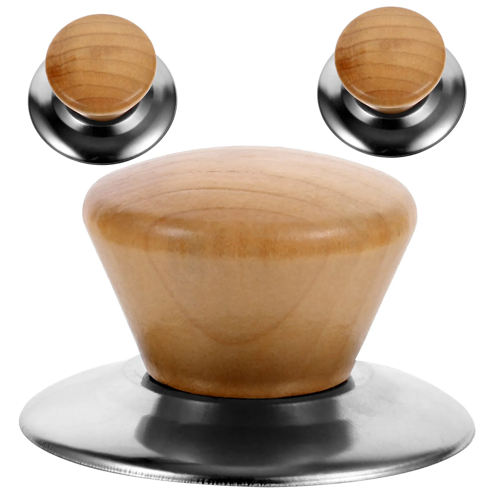 

3Sets Sturdy Wear-Resistant Lid Knobs Classic Design Household Pot Lid Handles Accessories Household Utensils for Kitchen