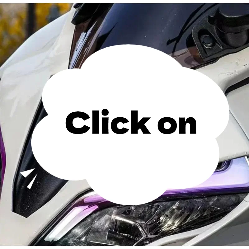 2 ورقة مقاوم للماء القيادة الآمنة لخوذة الدراجة النارية خزان الوقود لتقوم بها بنفسك سكوتر شارات الفينيل عاكس البرق دراجة نارية ملصق #1