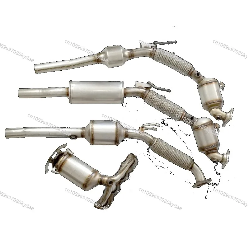Direct Fit Three Way Catalytic Converter High Flow Stainless Steel Exhaust Replacement For Volkswagen Touareg 3.2