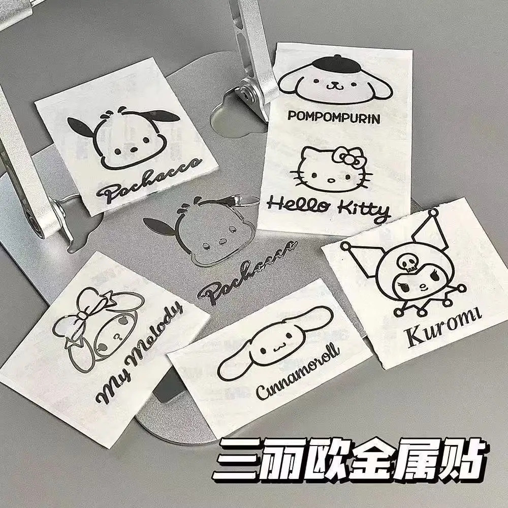 Waterdichte metalen stickers - Schattige cartoon KT katten- en puppy-ontwerpen voor het afdichten en decoreren van bestanden, tijdschriften