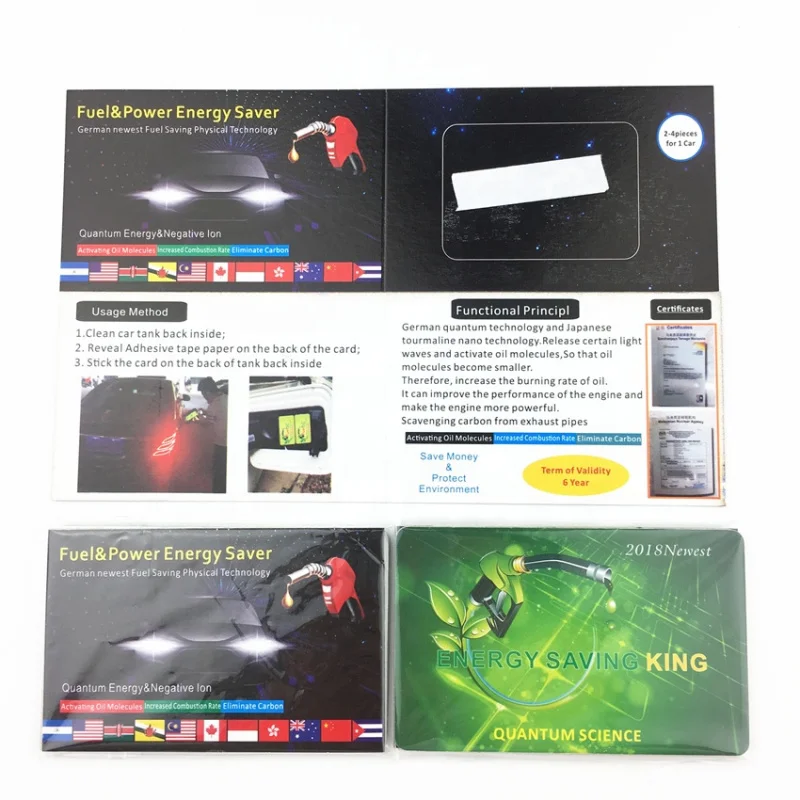 Custom.CAMAZ Scalar Energy Saver Card Radiation Card Energy Nume Card