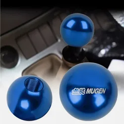 MUGEN Aluminum Blue Round Ball Manual Gear Stick Shift Knob Shifter Universal