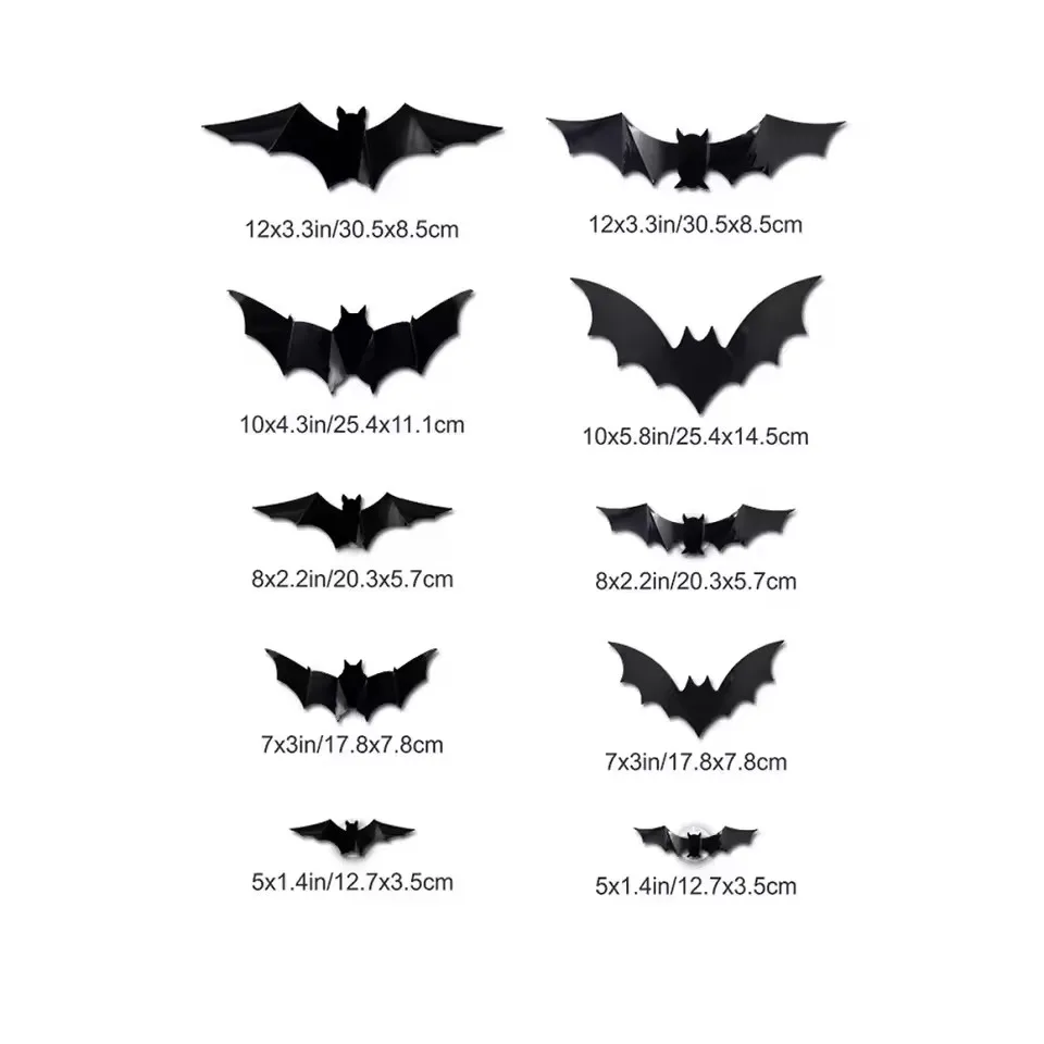 3D Bat Wall Night Light 5