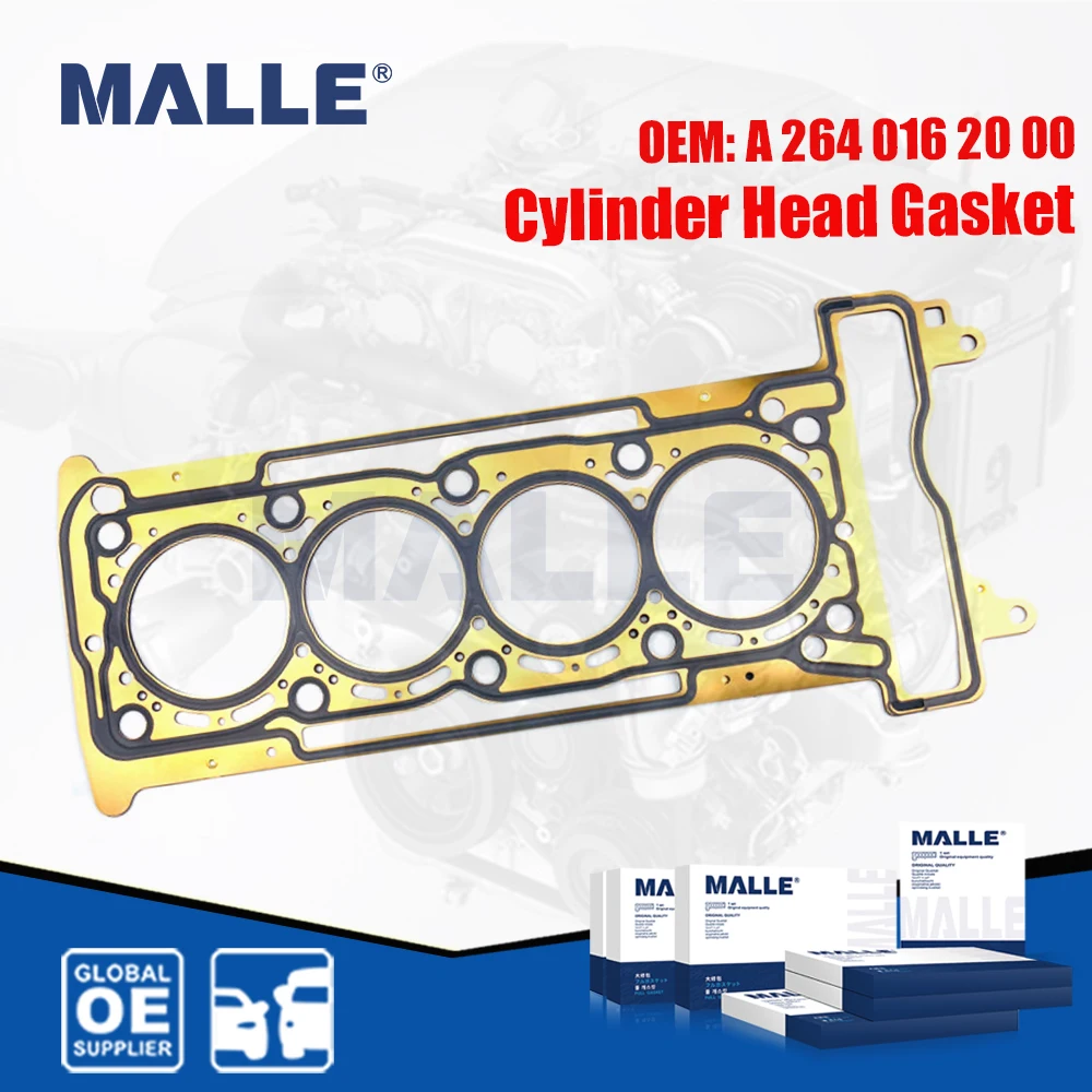 M264 Engine Cylinder Head Gasket For Mercedes-Benz M264.915 1.5T C200 C205 S205 C260 W213 A238 CLS Car Accessories A2640162000