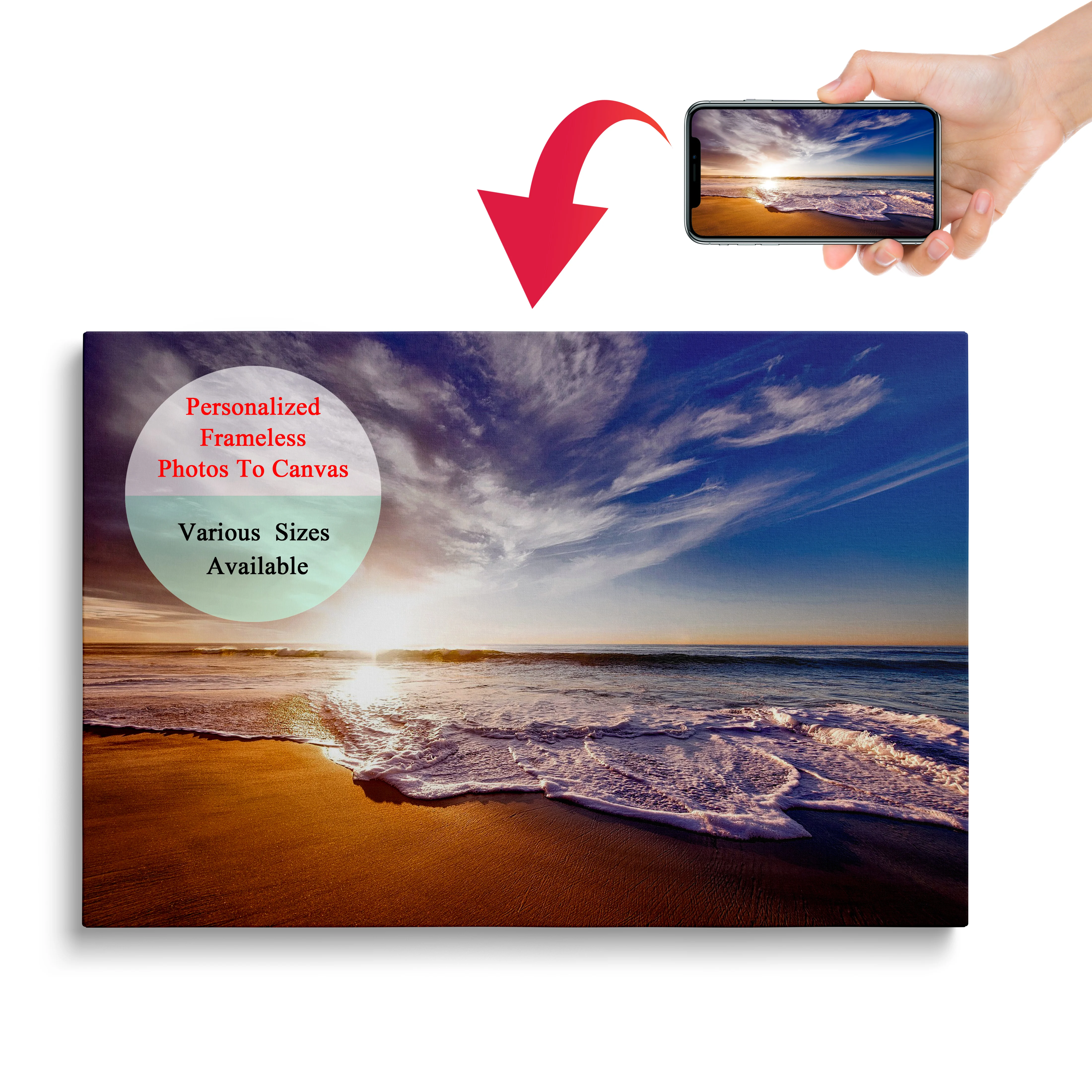 

Canvas Wall Decor Custom Poster Print Personalized Wall Art Pet Landscape Seascape Abstract Modern Graffiti Kids Room Decor