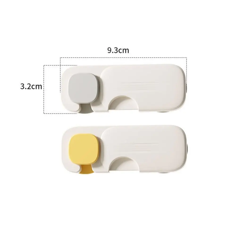 New Self Adhesive Unisex Proof Cabinet Locks Punch-free Anti-pinch Cabinet Lock Safty Door Latches for Drawers Oven Closet #6