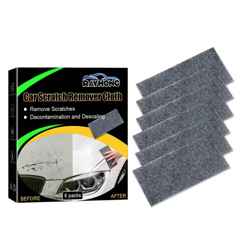 Nano Sparkle Cloth for Car Scratches Magic Scratch Removal Cloth for Car Paint Car Maintainance Supplies for Paint Scratches