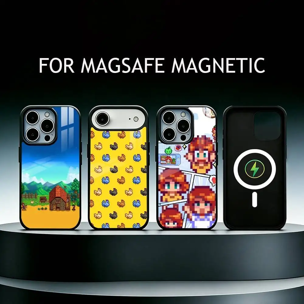

Healing Game Stardew Valley Phone Case For iPhone17,16,15,14,13,12,11 Plus,Pro Supports Magnetic Wireless Charging