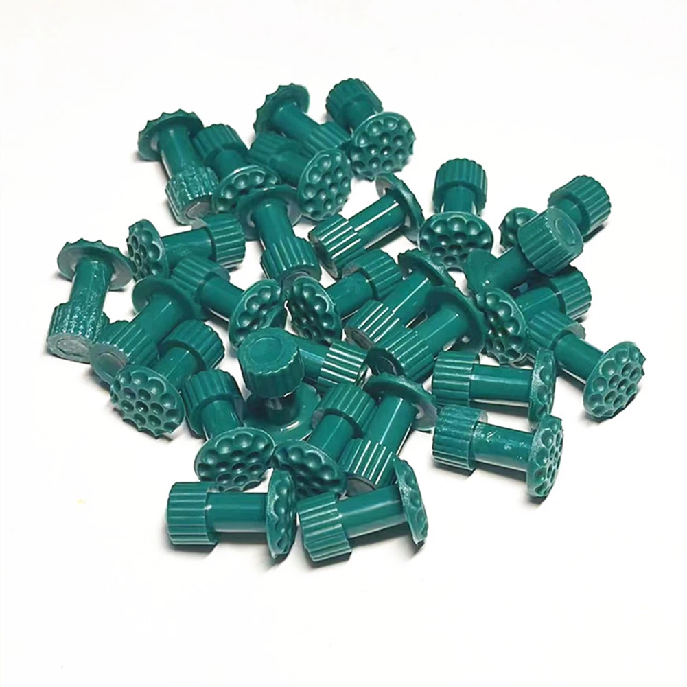 30pcs Car Dents Puller Pulling Tabs Paintless Dent Repair Hail Removal Set For All Puller Tools Green Diagnostic Tools