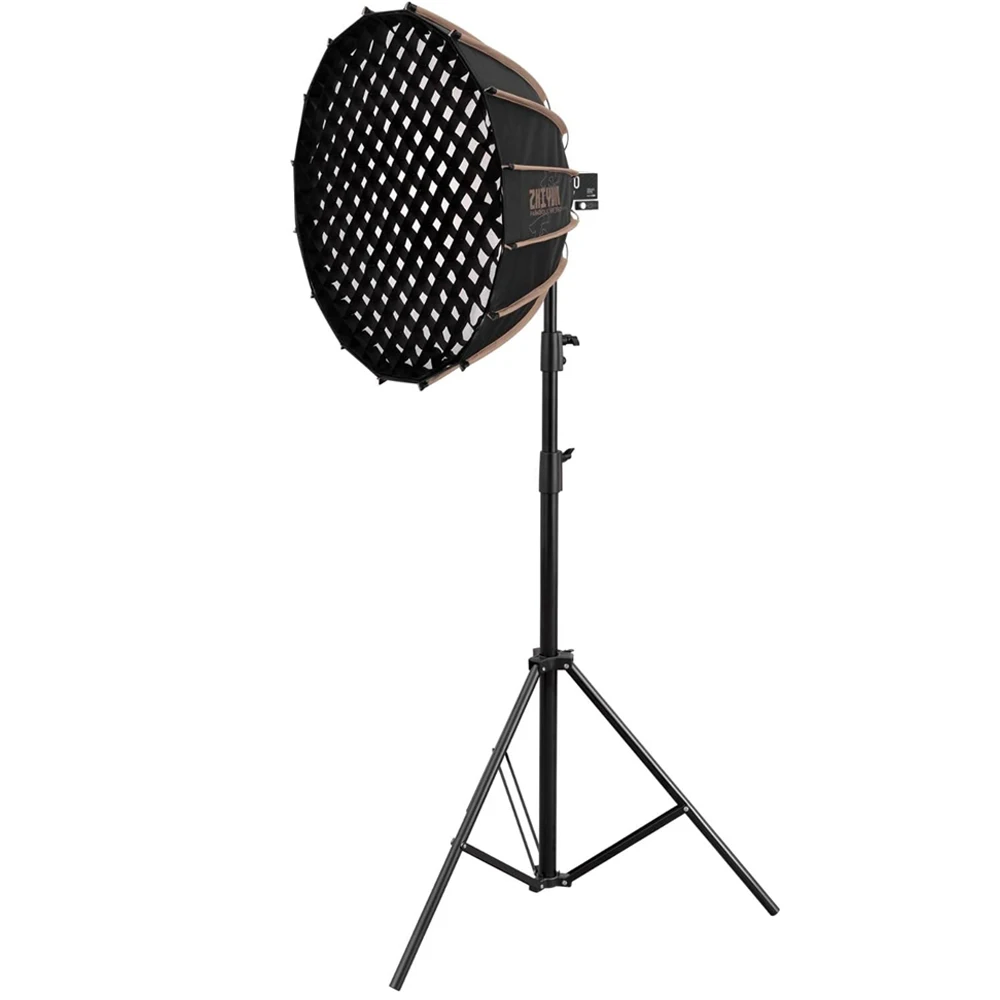 Imagem -02 - Zhiyun-parabólica Softbox Led Video Light Bowens Mount Difusor para G60 X100 Aputure Amaran Godox Sokani 90d 60d