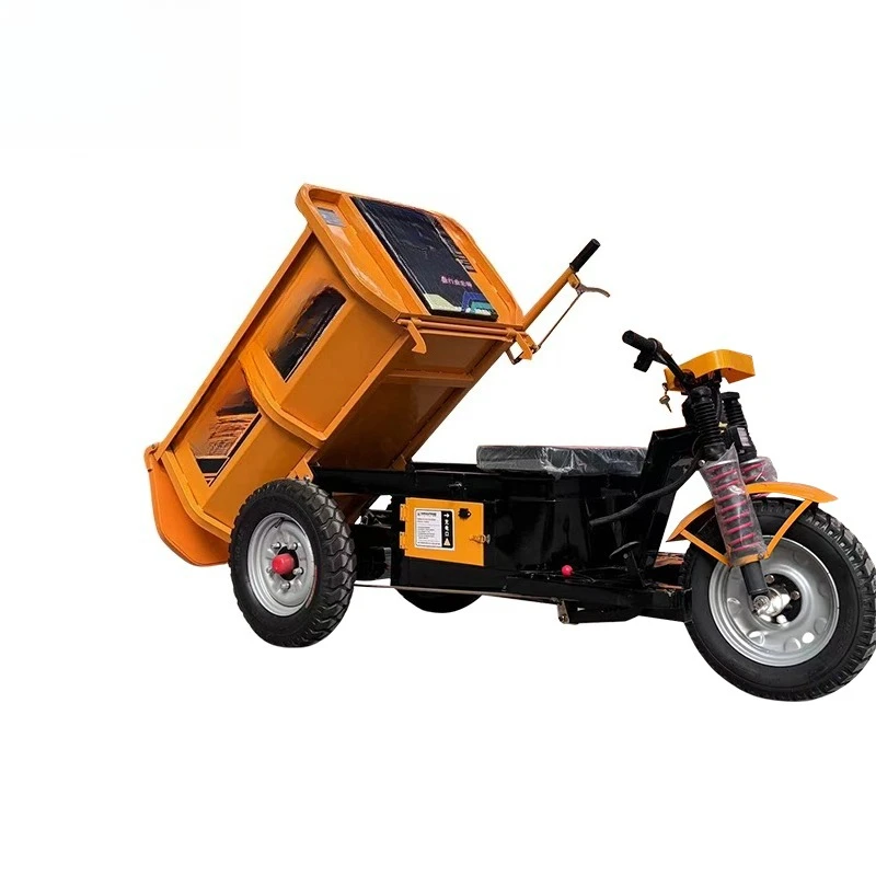 Mining Equipment and Engineering Vehicles Hydraulic Dumping Electric Cargo Tricycles