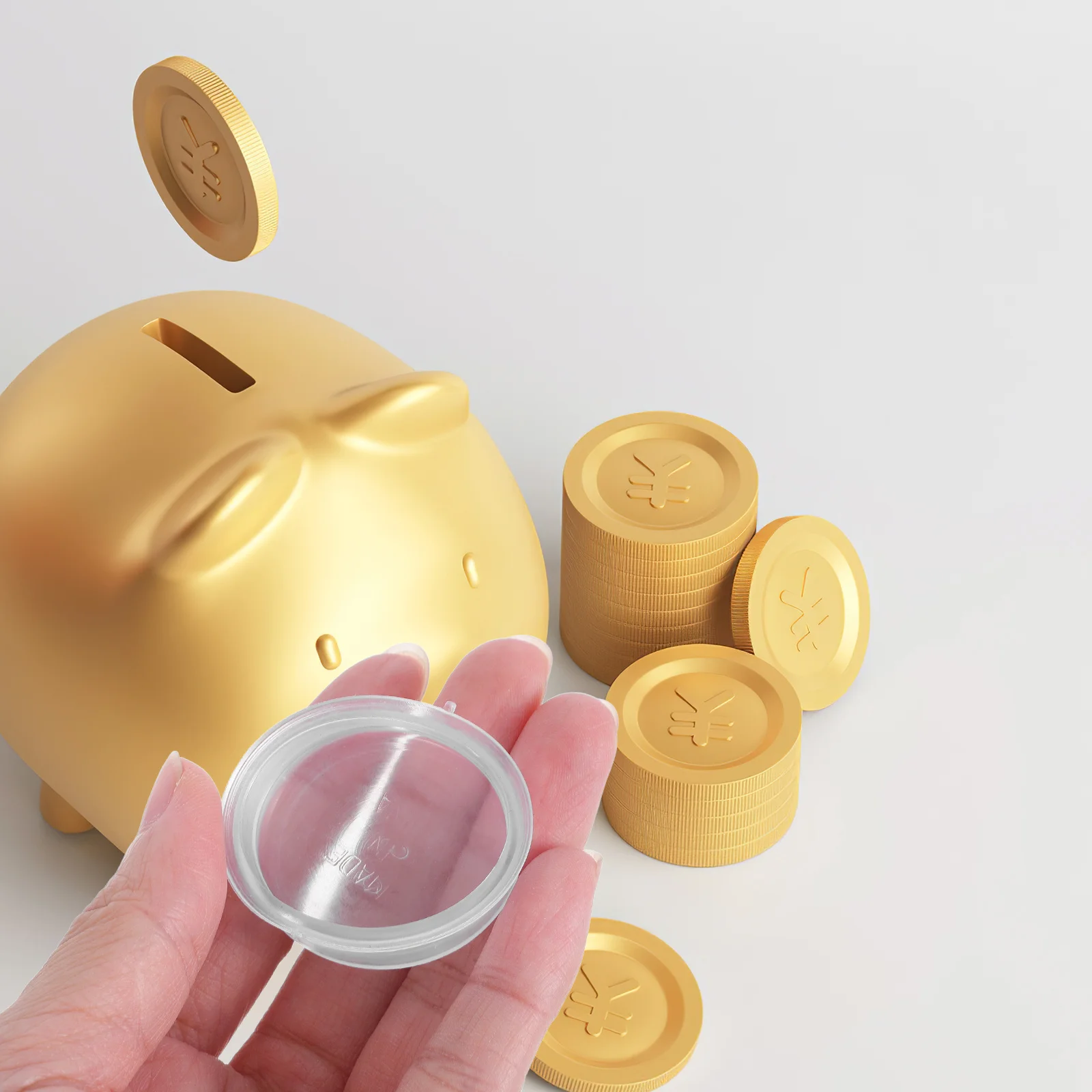 Bouchon inférieur pour tirelire, 10 pièces, couvercle d'étanchéité en PVC, Durable, facile à installer, boîte d'économie d'argent, bouchon de pot d'argent, bouchons en liège