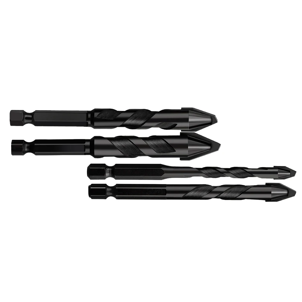 ボール盤,ガラスタイルパンチ,ロックスラブ,トライアングルドリルビット,超硬電動工具部品,6-12mm, 6mm, 8mm, 10mm, 12mm, 1個