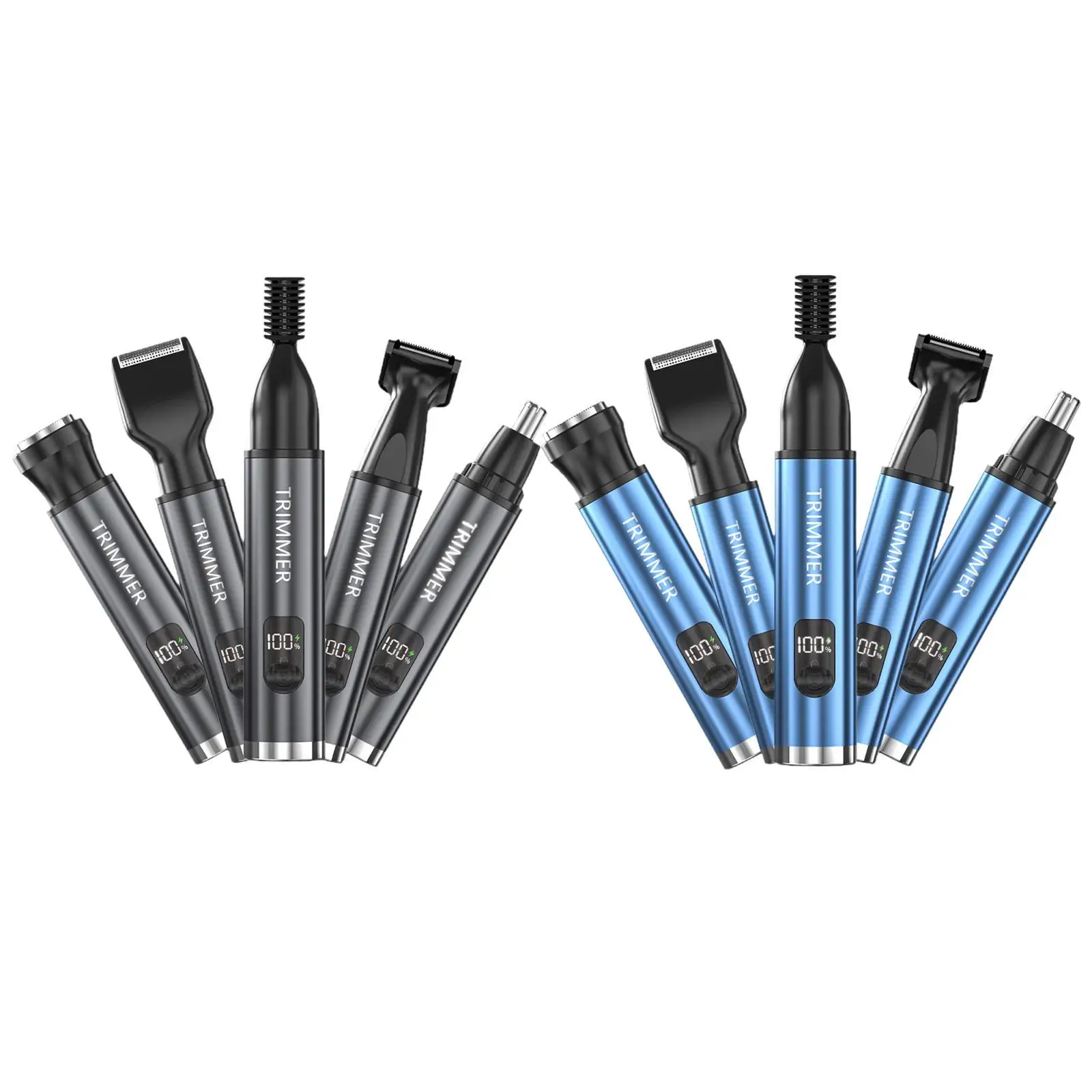 ماكينة تشذيب شعر الأنف، ماكينة تشذيب شعر الأنف الكهربائية القابلة لإعادة الشحن عبر USB للنساء والرجال، ماكينة تشذيب شعر الجسم المقاومة للماء للأذن والأنف