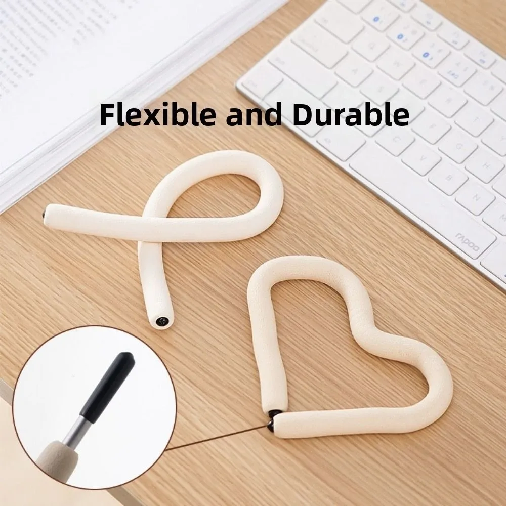 Free Bending Multi-purpose Hook Lightweight NBR Soft Edging Hanging Hook Space-Saving Phone Stand S-Shaped Hooks Kitchen Bar
