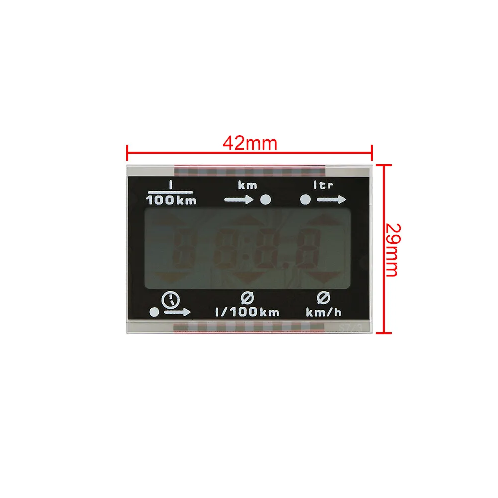 شاشة LCD لإصلاح أودي 80 100 200 V8 MFA أداة العنقودية بكسل #5