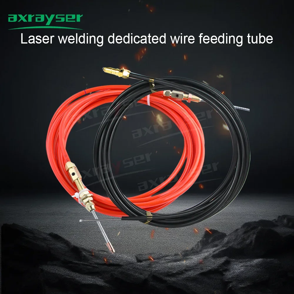 Handheld Laser Welder Accessory Wire Feed Tube Guide Roller Welder Pipe Wire Feed Bracket for SUP 21T/S 23T/S Wleder Torch