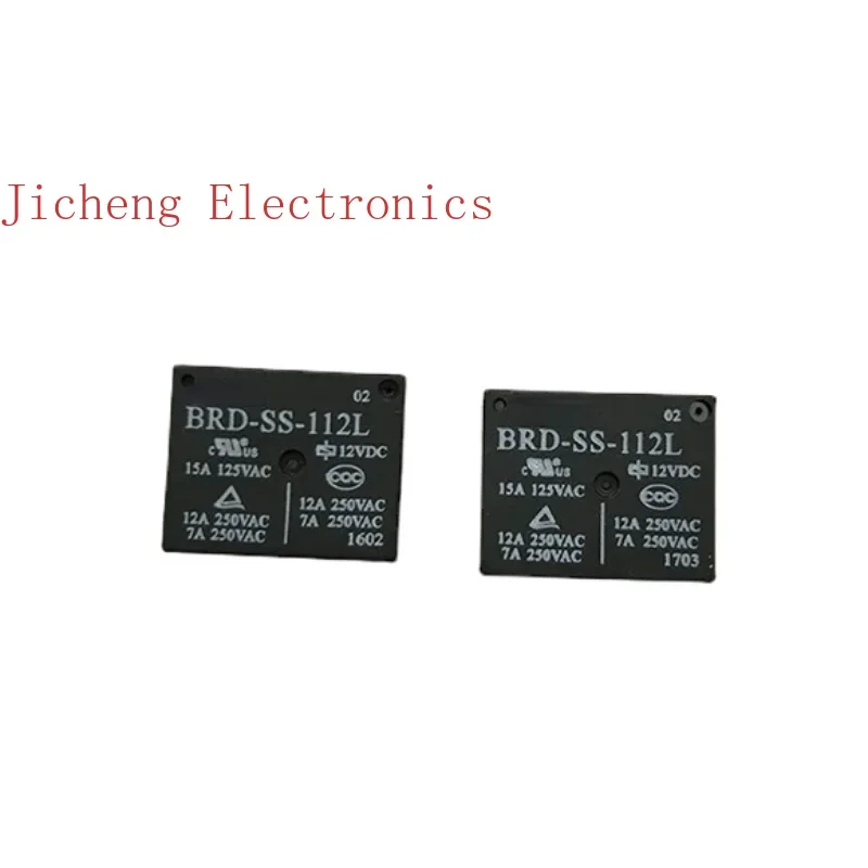 BRD-SS-112L DC12V Genuine Relay 12A/250VAC One Set Conversion 5 Pins