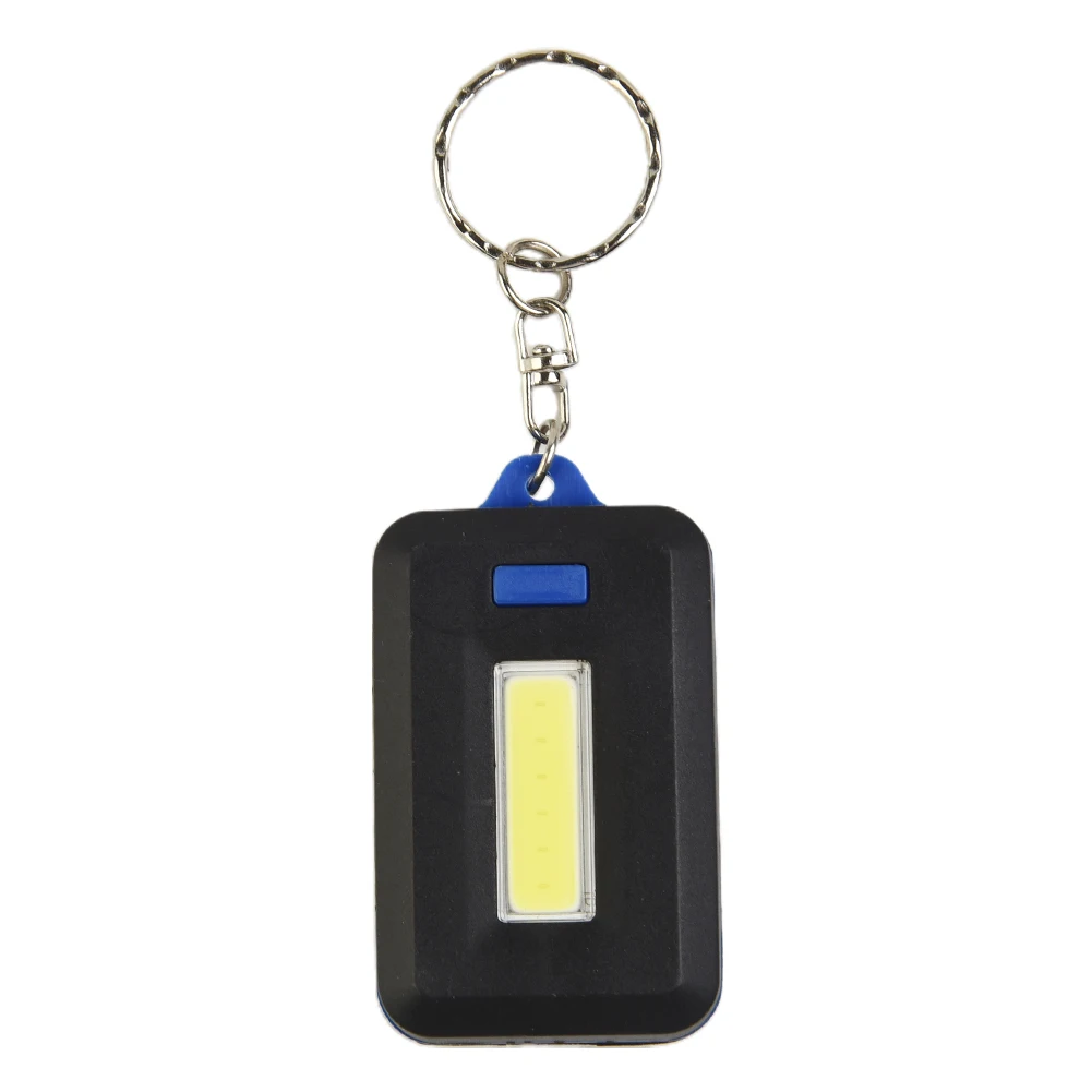 For LED Bright Torch Keychain Flashlight Night Walking 1 PC 3 Light Modes Bright Easy To Operate Mountaineering