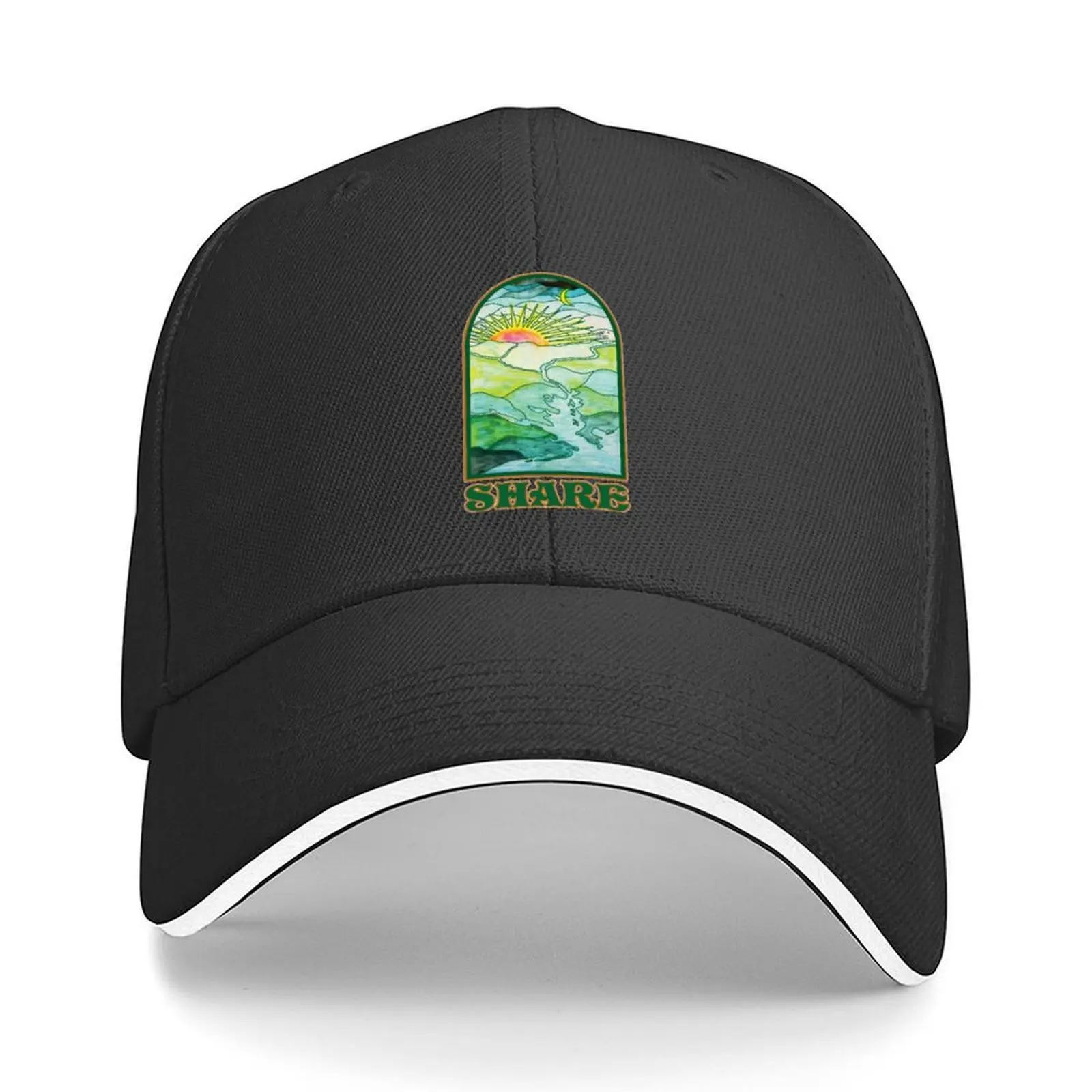 

River Valley Sunrise_Original Baseball Cap winter hats for men New In Hat Bobble Hat Luxury man cap Girl'S Hats Men's